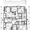 Разпределение етажи 4, 5, 6 (жилища, вариант 4)
